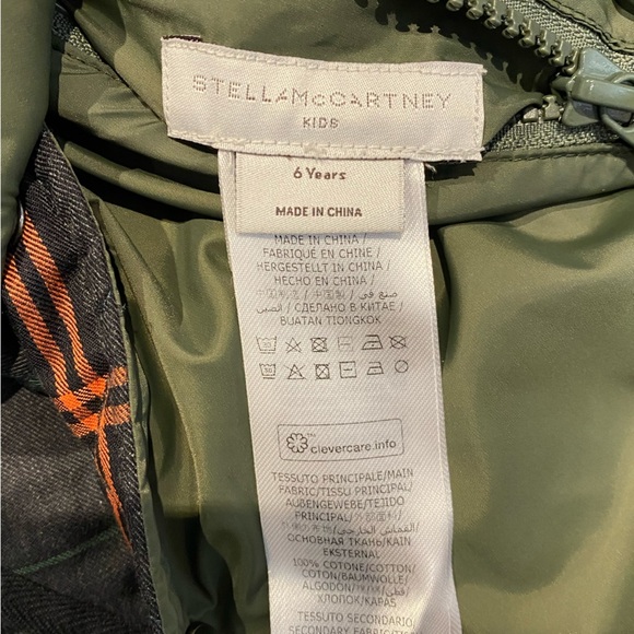 Stella McCartney Boys Reversible Check Shirt Jacket NWT - Picture 11 of 12